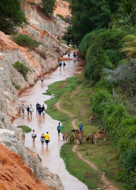 Fairy Stream in Mui Ne ward